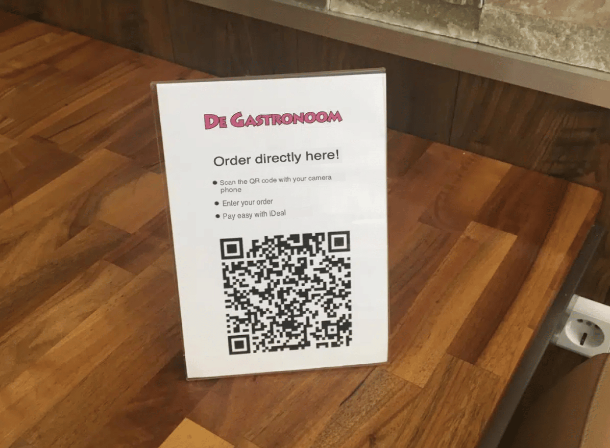 QR codes in your restaurants